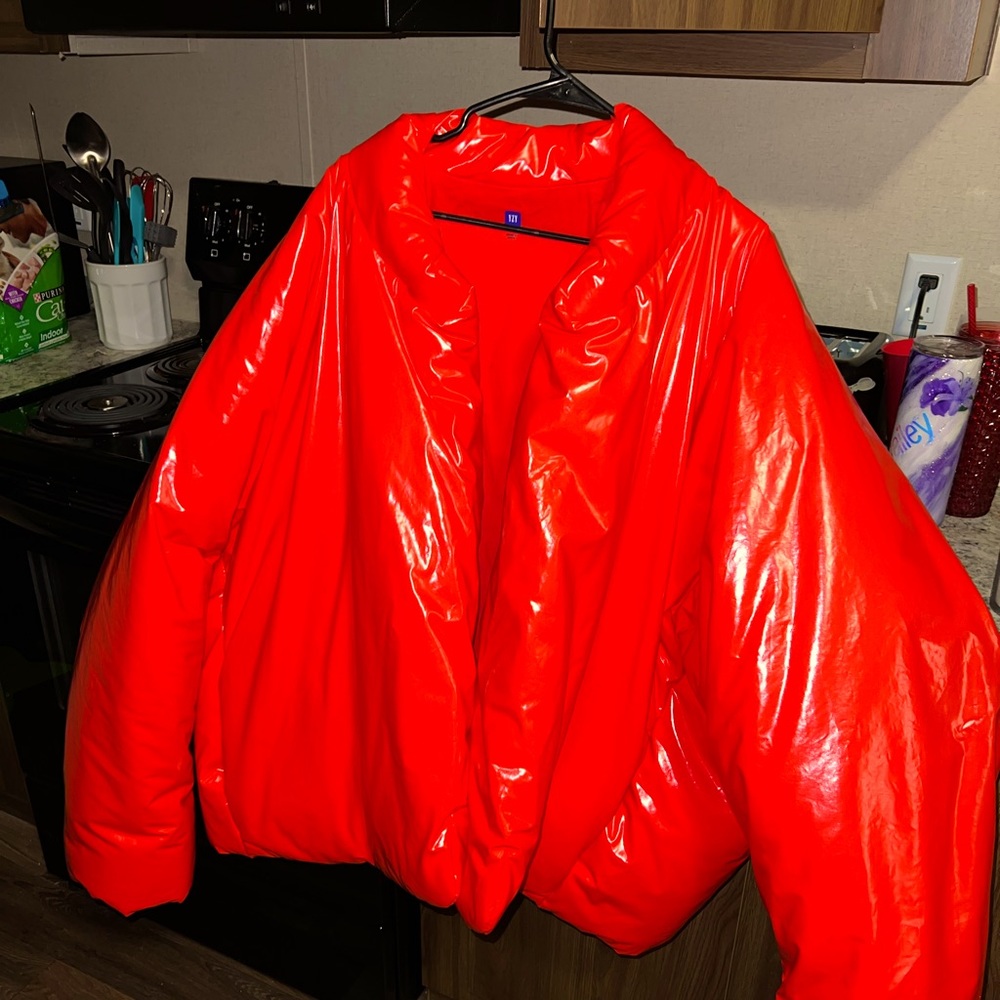 Yeezy Gap Round Jacket Red
